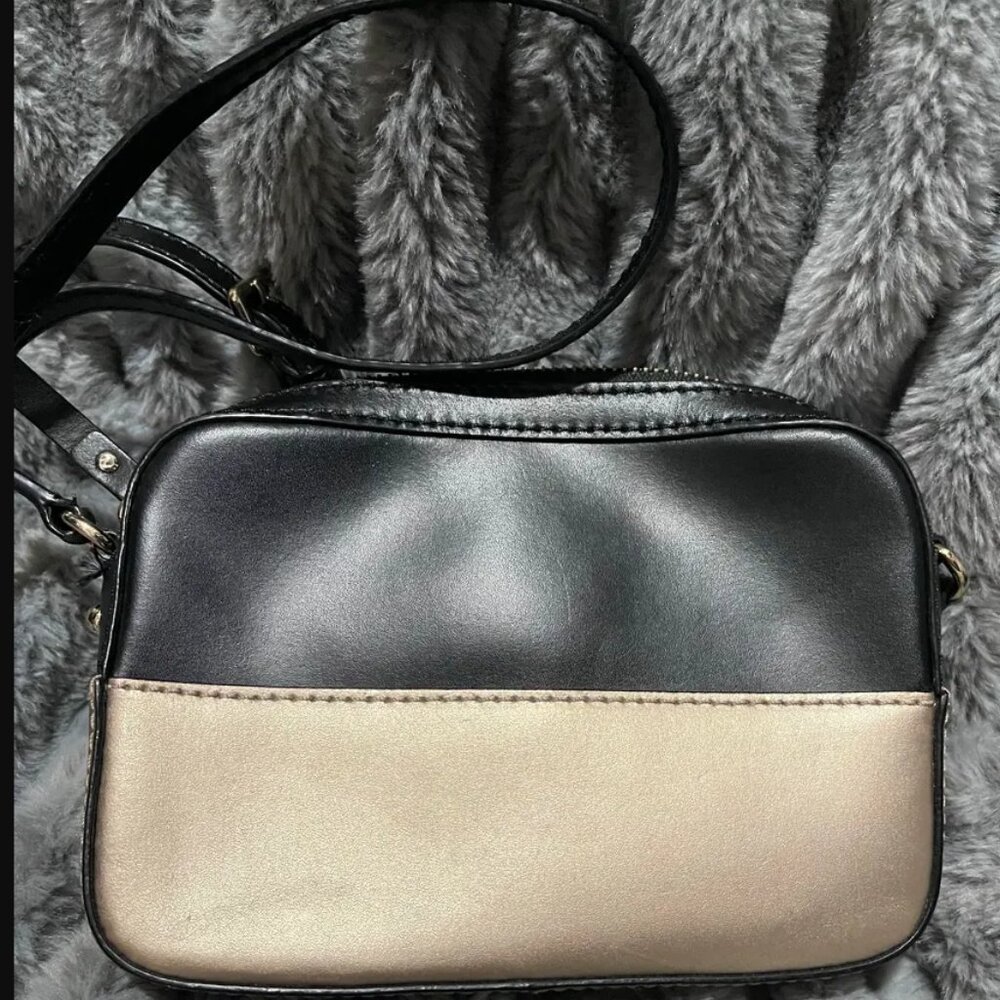 Kate Spade New York Black & Gold Colorblock Camera Crossbody - Picture 5 of 7